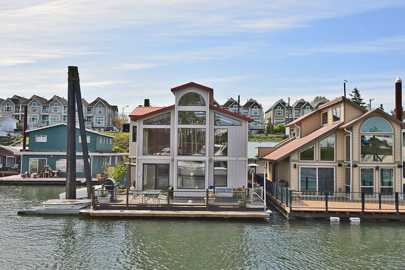 Floating Homes Portland Oregon