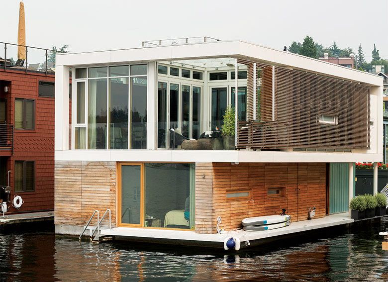 Montlakes Maximalist Floating Homes