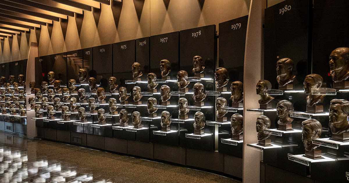 Visiting Footballs Pro Football Hall Fame
